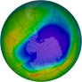 Antarctic Ozone 2008-10-13